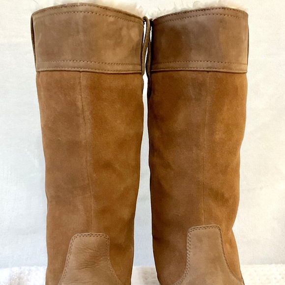 TIMBERLAND WOMEN MT HAYES TALL WATERPROOF PULL ON WINTER SNOW BOOTS SZ 10 - Picture 6 of 16